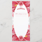 ハイビスカス&レースRED メニュー (正面)