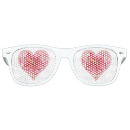 ハイビスカス&レースRED レトロサングラス