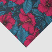 ハイビスカス（赤） 薄葉紙 (詳細)