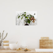 ハイビスカス#1 ポスター (キッチン)