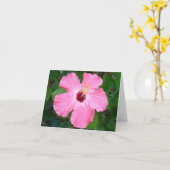 ハイビスカス- N カード (黄色い花)