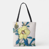 ハイビスカスby光野楳嶺 トートバッグ (裏面)