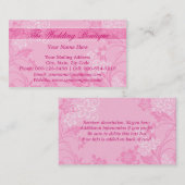 ハイビスカスmotif.pink to bc 名刺 (正面/裏面)