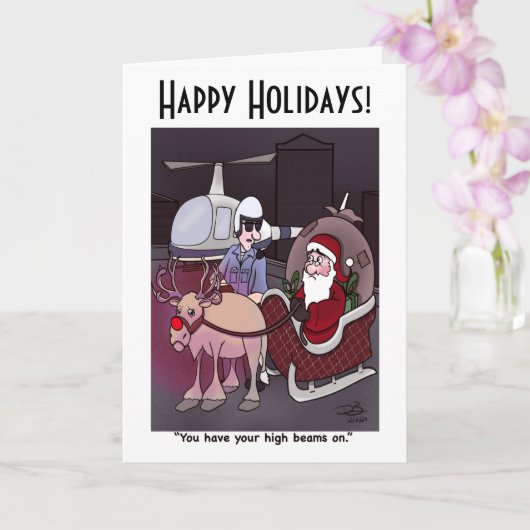 ハイビームカスタムグリーティングカード カード (蘭)