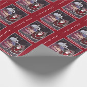 ハイビームズホリデーラッピング紙 ラッピングペーパー (角)