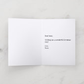 ハイビームフォイルホリデーグリーティングカード 箔シーズンカード (内側レイダウン)