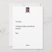 ハイビームホリデー フラット カード (裏面)