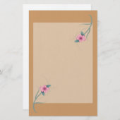 ハイビ独身のスカス 便箋 (正面/裏面)