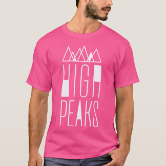 ハイピークアディロンドラック山ハイキングシャツ Tシャツ