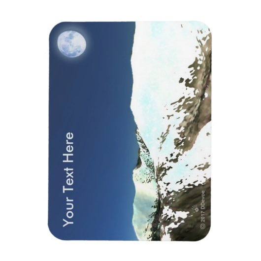 ハイピーク – 薄空 マグネット (縦)