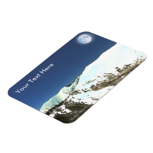 ハイピーク – 薄空 マグネット (左側)