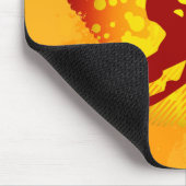 ハイファイのスノーモービル マウスパッド (コーナー)