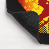 ハイファイのスノーモービル マウスパッド (コーナー)