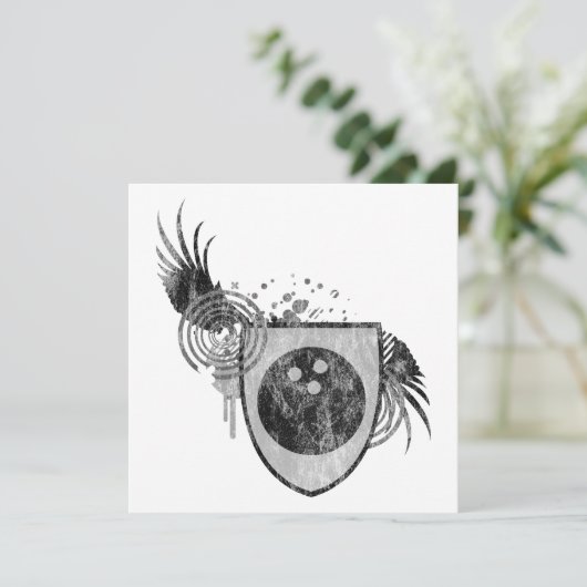 ハイファイのボーリングボールクレスト 招待状 (スタンド正面)