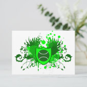 ハイファイクレストテニスボール 招待状 (スタンド正面)