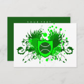 ハイファイクレストテニスボール 招待状 (正面/裏面)