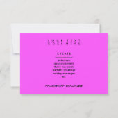 ハイファイクレストテニスボール 招待状 (裏面)