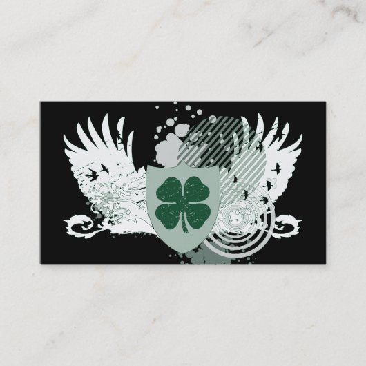 ハイファイクローバーのアーガイル 名刺 (正面)