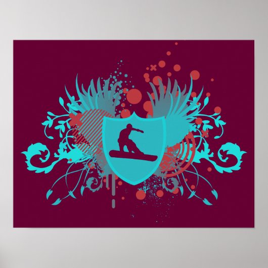 ハイファイスノーボード ポスター (正面)