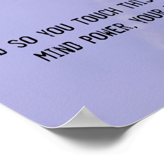 ハイファイタージェットポスタ感動的ーの飛行 ポスター (角)