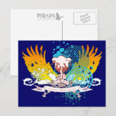 ハイファイツリー。 ポストカード (正面/裏面)