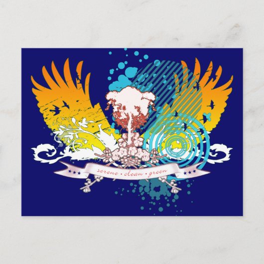 ハイファイツリー。 ポストカード (正面)