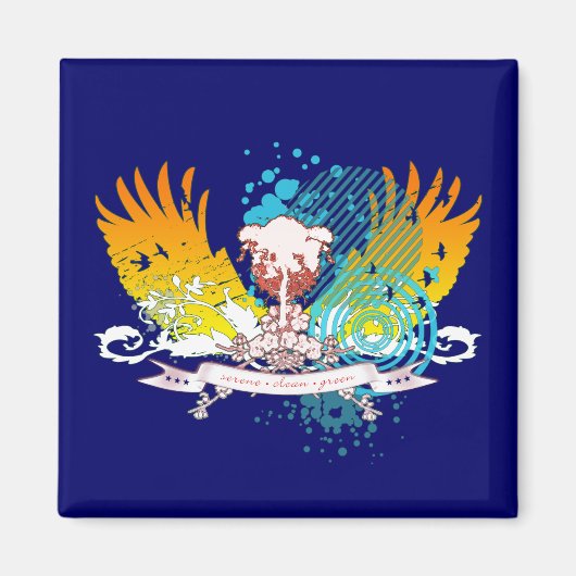 ハイファイツリー。 マグネット (正面)