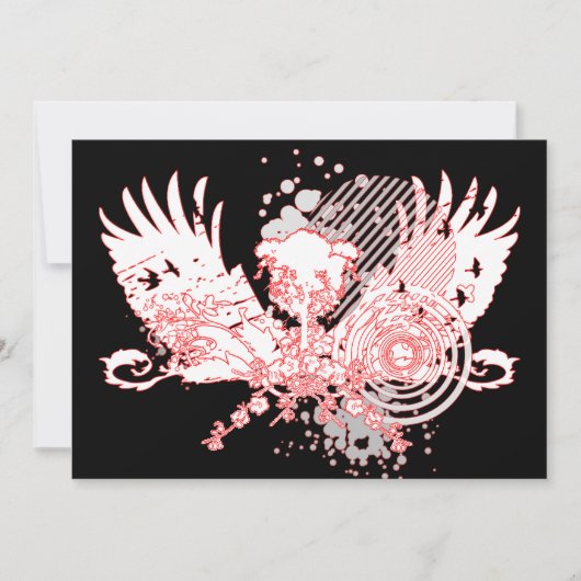 ハイファイツリー 招待状 (正面)