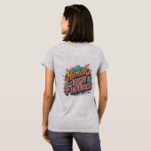 「ハイファイナンスのユーモア」 Tシャツ (裏面フル)