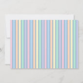 ハイファイブブルーの誕生日パーティーの双子マケフォト 招待状 (裏面)