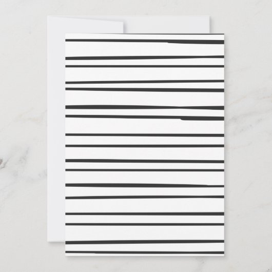 ハイファイブ誕生日ハイファイブ5歳の誕生日パーティー 招待状 (裏面)