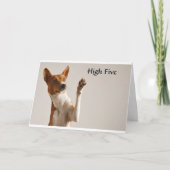 **ハイファイブ**「お客様の誕生日」 カード (正面)