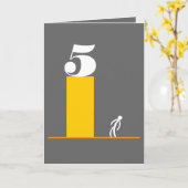 ハイファイブ！ カード (黄色い花)