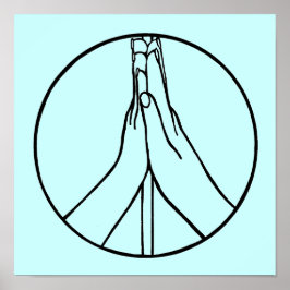 ハイファイブ・ピース・サイン・ハンズ・ポスター ポスター