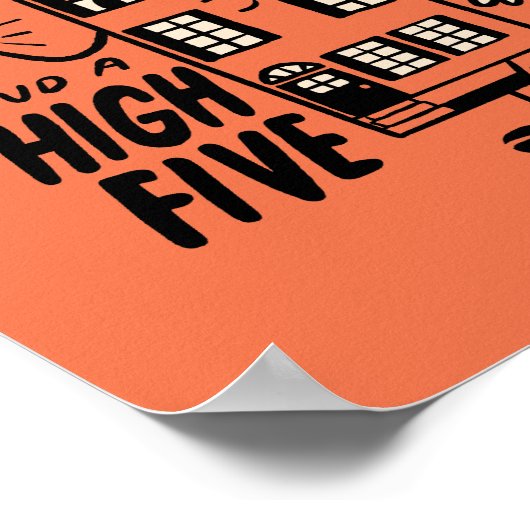 ハイファイブ ポスター (角)