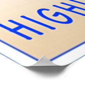 ハイファイブ ポスター (角)