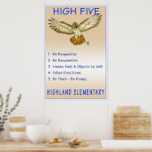 ハイファイブ ポスター (キッチン)