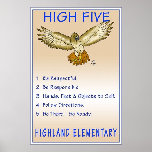 ハイファイブ ポスター (正面)