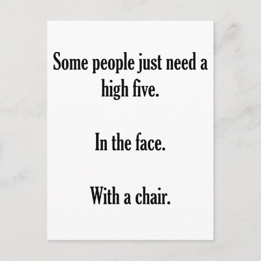 ハイファイブ ポストカード (正面)