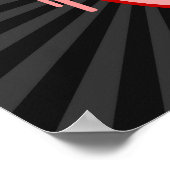 ハイファイボーリング紋 ポスター (角)