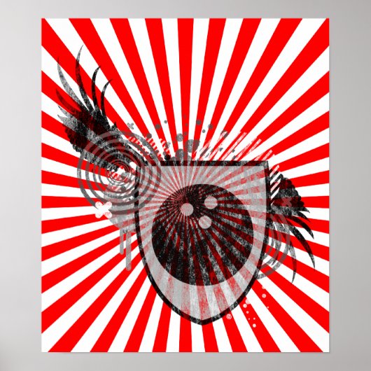 ハイファイボーリング紋 ポスター (正面)