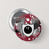 ハイファイボーリング 缶バッジ (正面&裏面)