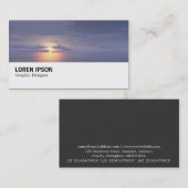 ハイファイ – 日の出/日没 名刺 (正面/裏面)