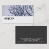 ハイファイ – 木の中のカモメたち 名刺 (正面/裏面)