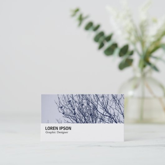 ハイファイ – 木の中のカモメたち 名刺 (スタンド正面)