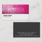 ハイファイ – 0169 -さくらんぼ水 名刺 (正面/裏面)