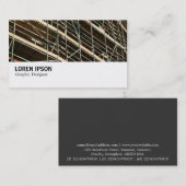 ハイファイ- 044 -足場 名刺 (正面/裏面)