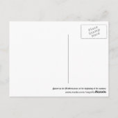 ハイファサンセットポストカード ポストカード (裏面)