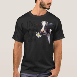ハイファーは人の門離れ開牛の農家のように生きる Tシャツ