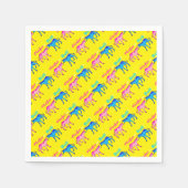 ハイファーまたはブルファームのスタイルジェンダーの表示 スタンダードカクテルナプキン (正面)